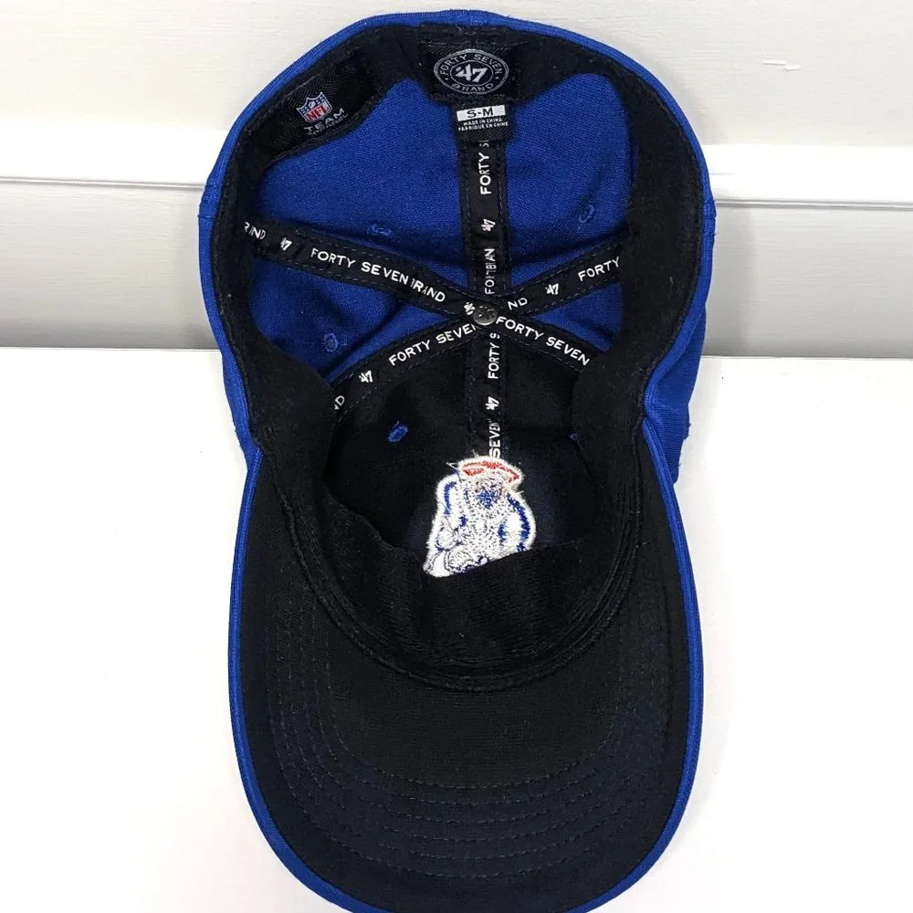 New England Patriots Throwback Logo Stretch Fitted Hat - Size S/M - Picture 4 of 6